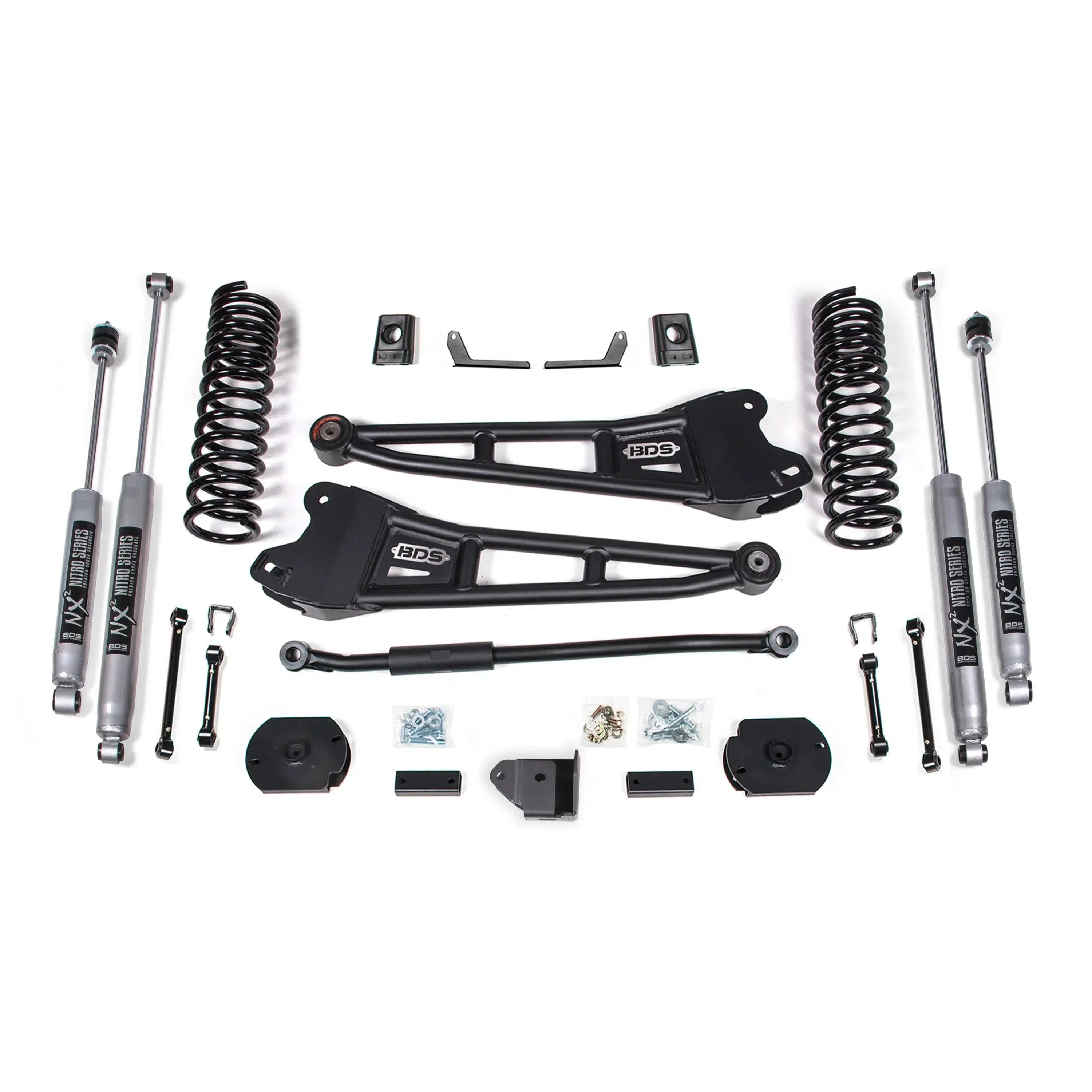 2019-2024 Cummins 3" Radius Arm Lift Kit (BDS1713H)-Lift Kit-BDS-Dirty Diesel Customs