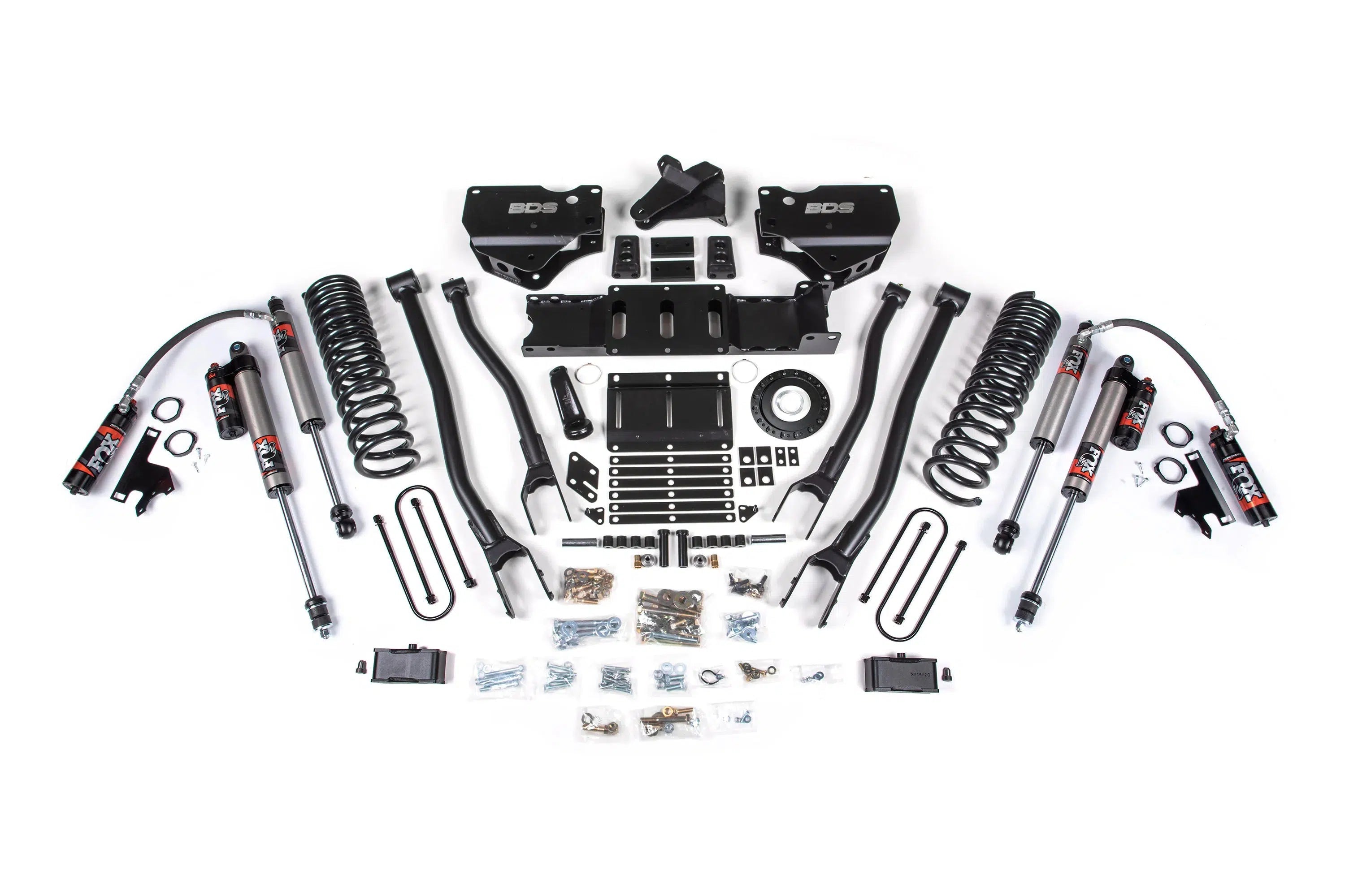 2019-2024 Cummins 3500 4WD 4" 4-Link Lift Kit (BDS1666H)-Lift Kit-BDS-Dirty Diesel Customs