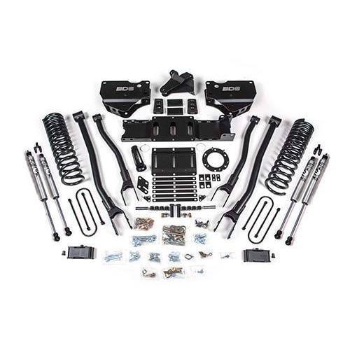 2019-2024 Cummins 3500 4WD 4" 4-Link Lift Kit (BDS1666H)-Lift Kit-BDS-Dirty Diesel Customs