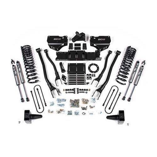 2019-2024 Cummins 3500 4WD 6" 4-Link Lift Kit (BDS1690H)-Lift Kit-BDS-Dirty Diesel Customs