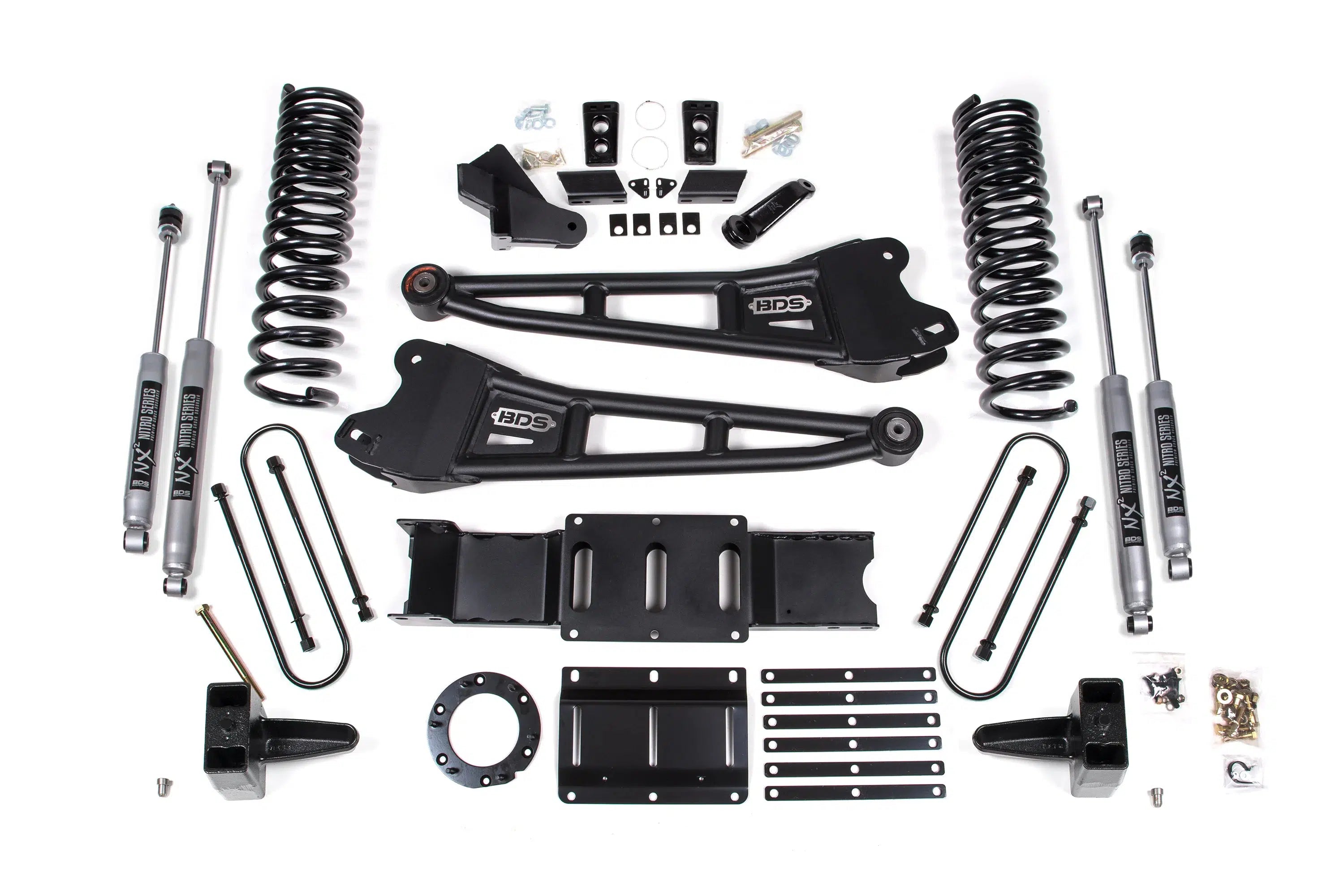 2019-2024 Cummins 3500 6" Radius Arm Lift Kit (BDS1682H)-Lift Kit-BDS-Dirty Diesel Customs