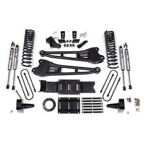 2019-2024 Cummins 3500 6" Radius Arm Lift Kit (BDS1682H)-Lift Kit-BDS-Dirty Diesel Customs