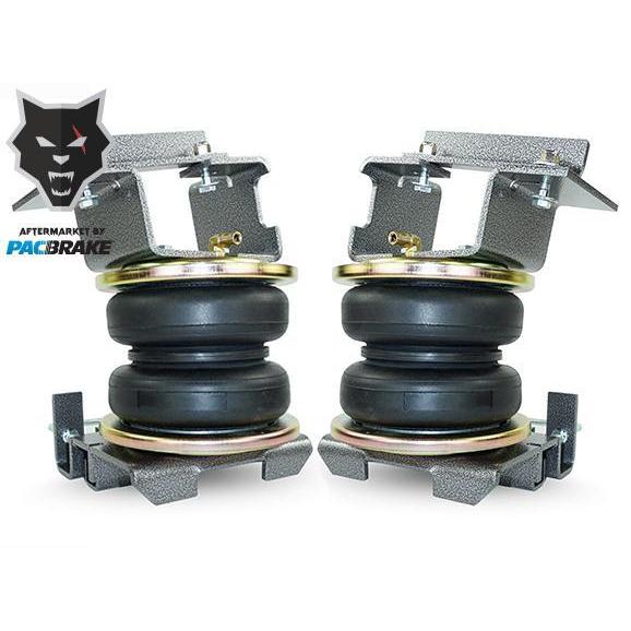 2019-2024 Cummins 3500 Alpha HD 7500 Air Spring Suspension Kit (HP10368-X)-Air Bags-PACBRAKE-Dirty Diesel Customs