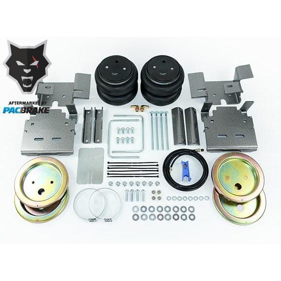 2019-2024 Cummins 3500 Alpha HD 7500 Air Spring Suspension Kit (HP10368-X)-Air Bags-PACBRAKE-Dirty Diesel Customs