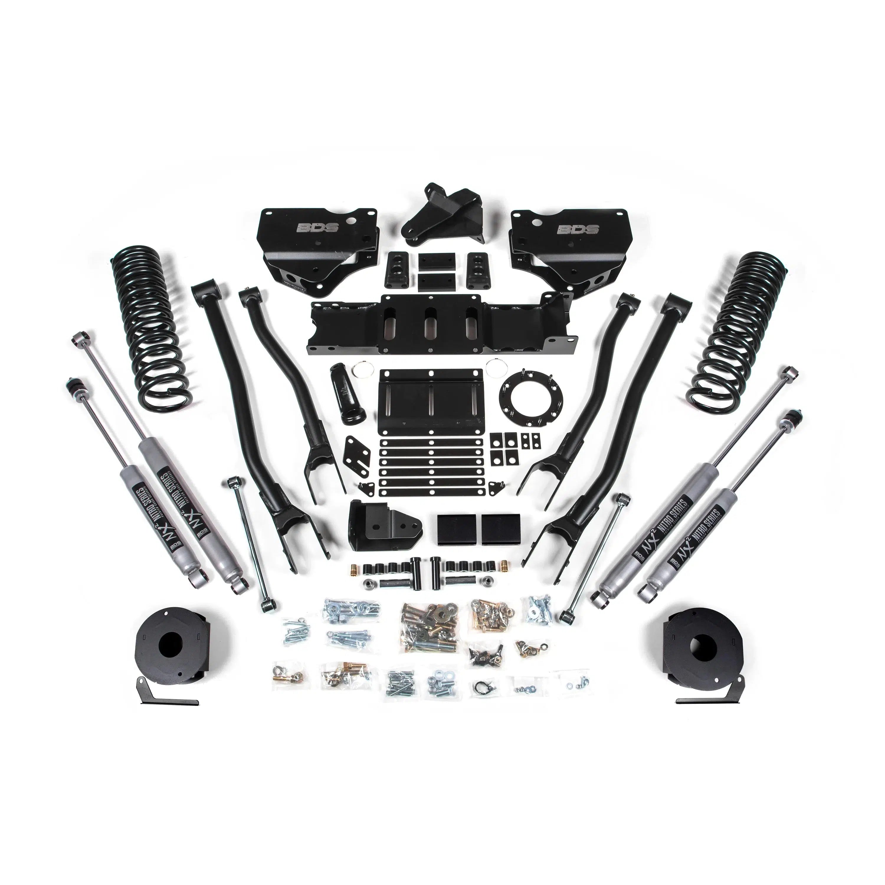 2019-2024 Cummins 4" 4-Link Lift Kit (BDS1715H)-Lift Kit-BDS-Dirty Diesel Customs