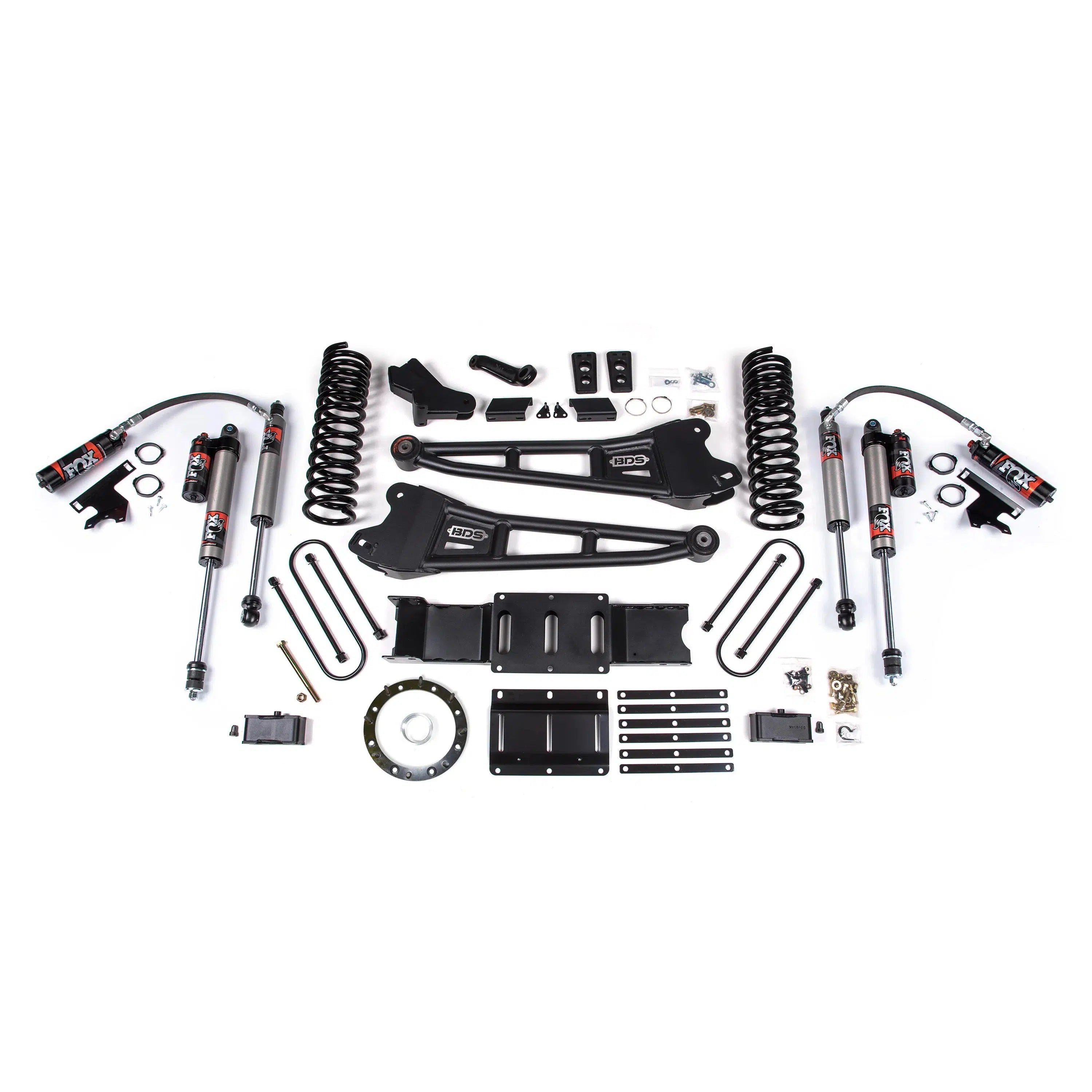 2019-2024 Cummins 4" Radius Arm Lift Kit (BDS1705FS)-Lift Kit-BDS-Dirty Diesel Customs