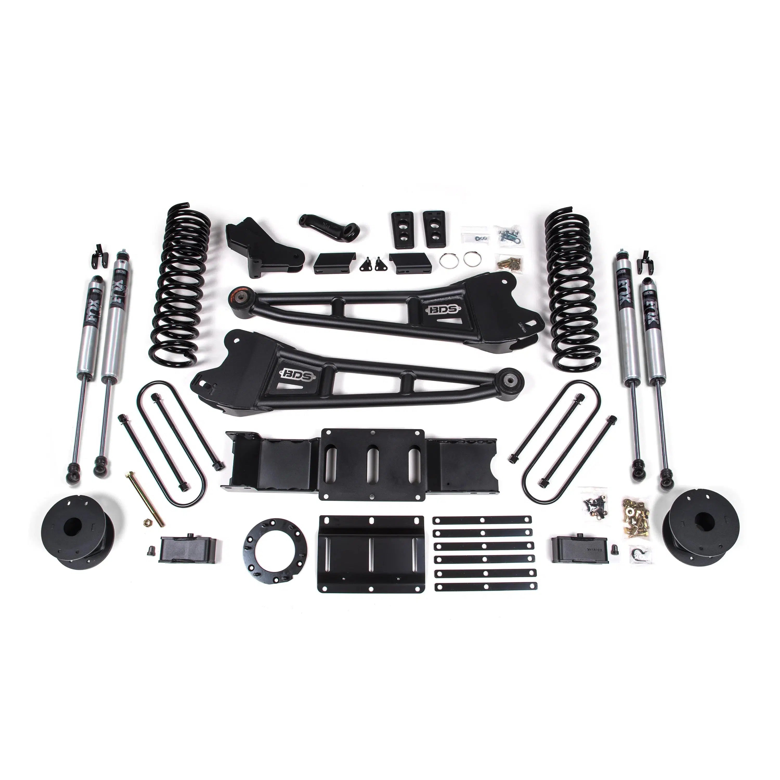 2019-2024 Cummins 4" Radius Arm Lift Kit (BDS1718H)-Lift Kit-BDS-Dirty Diesel Customs