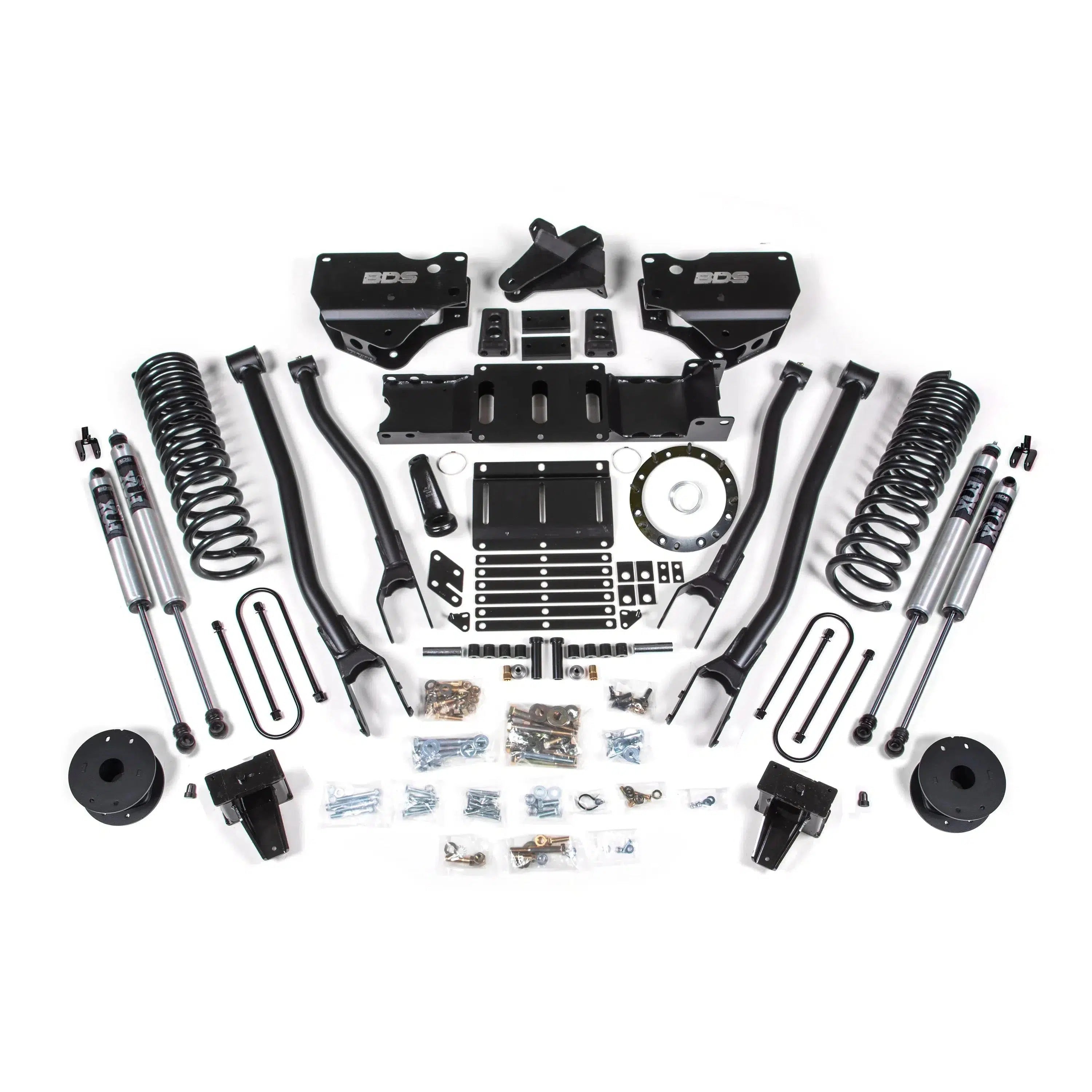 2019-2024 Cummins 6" 4-Link Lift Kit w/ Rear Air Ride (BDS1733H)-Lift Kit-BDS-Dirty Diesel Customs