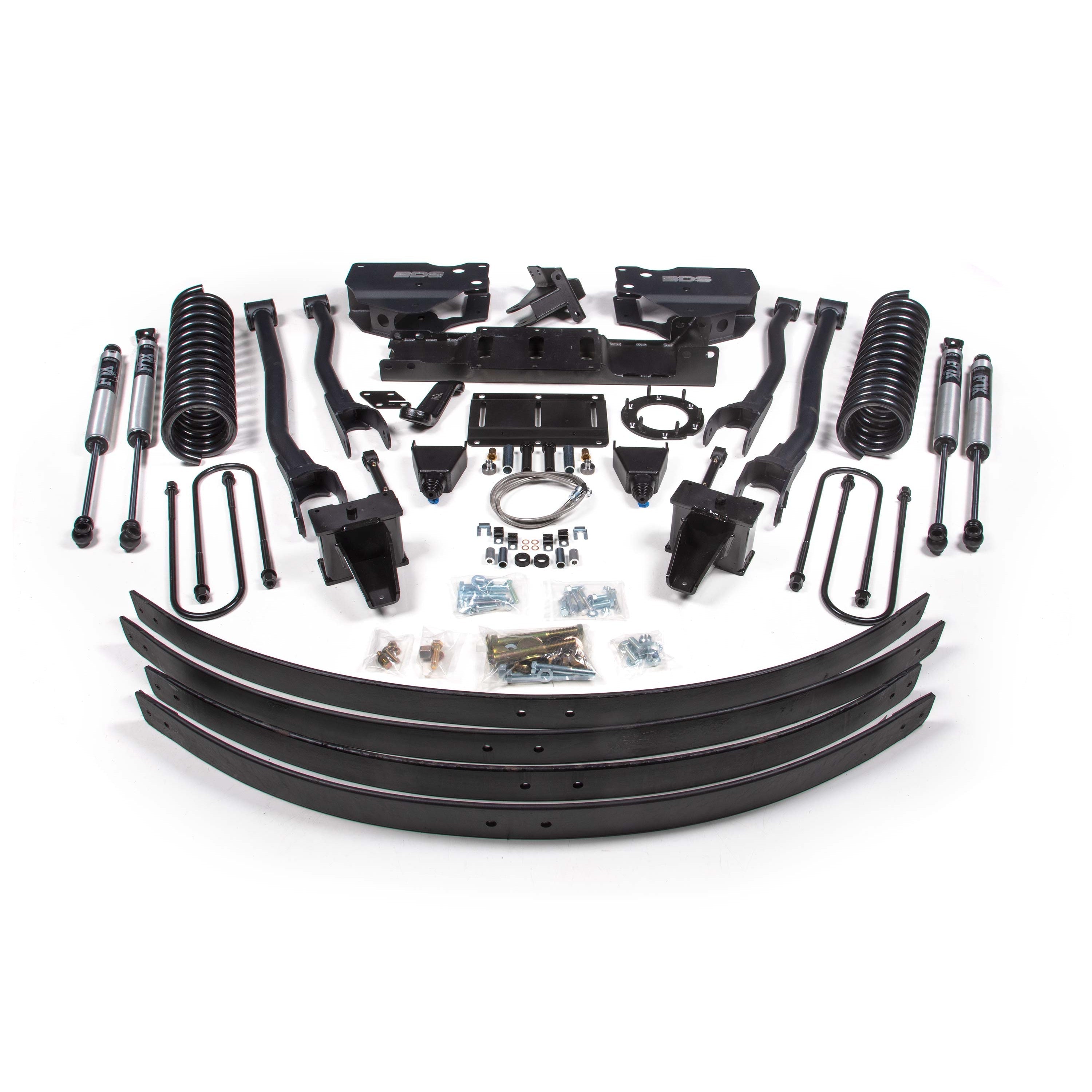 2019-2024 Cummins 8" 4-Link Lift Kit (1728H)-Lift Kit-BDS-Dirty Diesel Customs