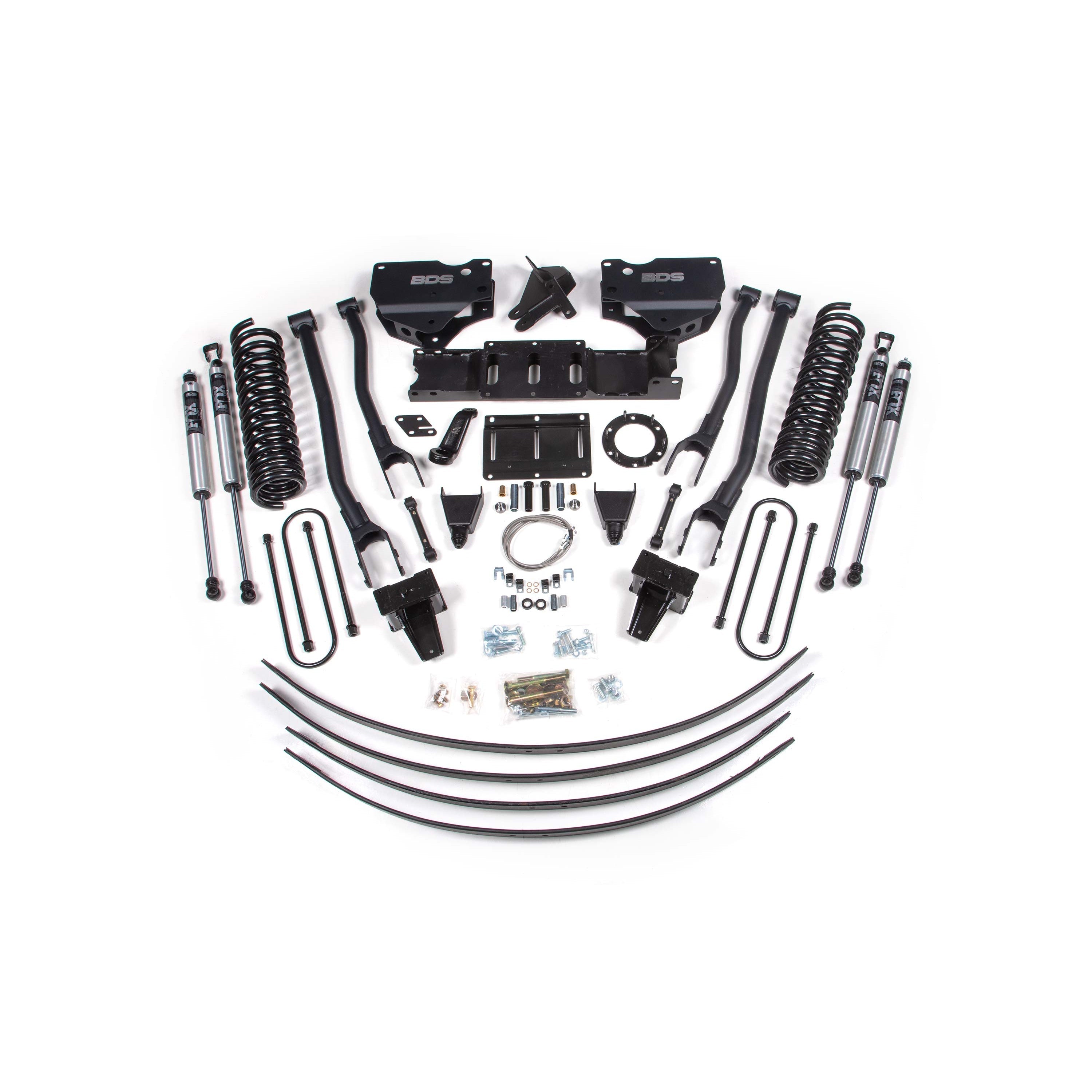 2019-2024 Cummins 8" 4-Link Lift Kit (1728H)-Lift Kit-BDS-Dirty Diesel Customs