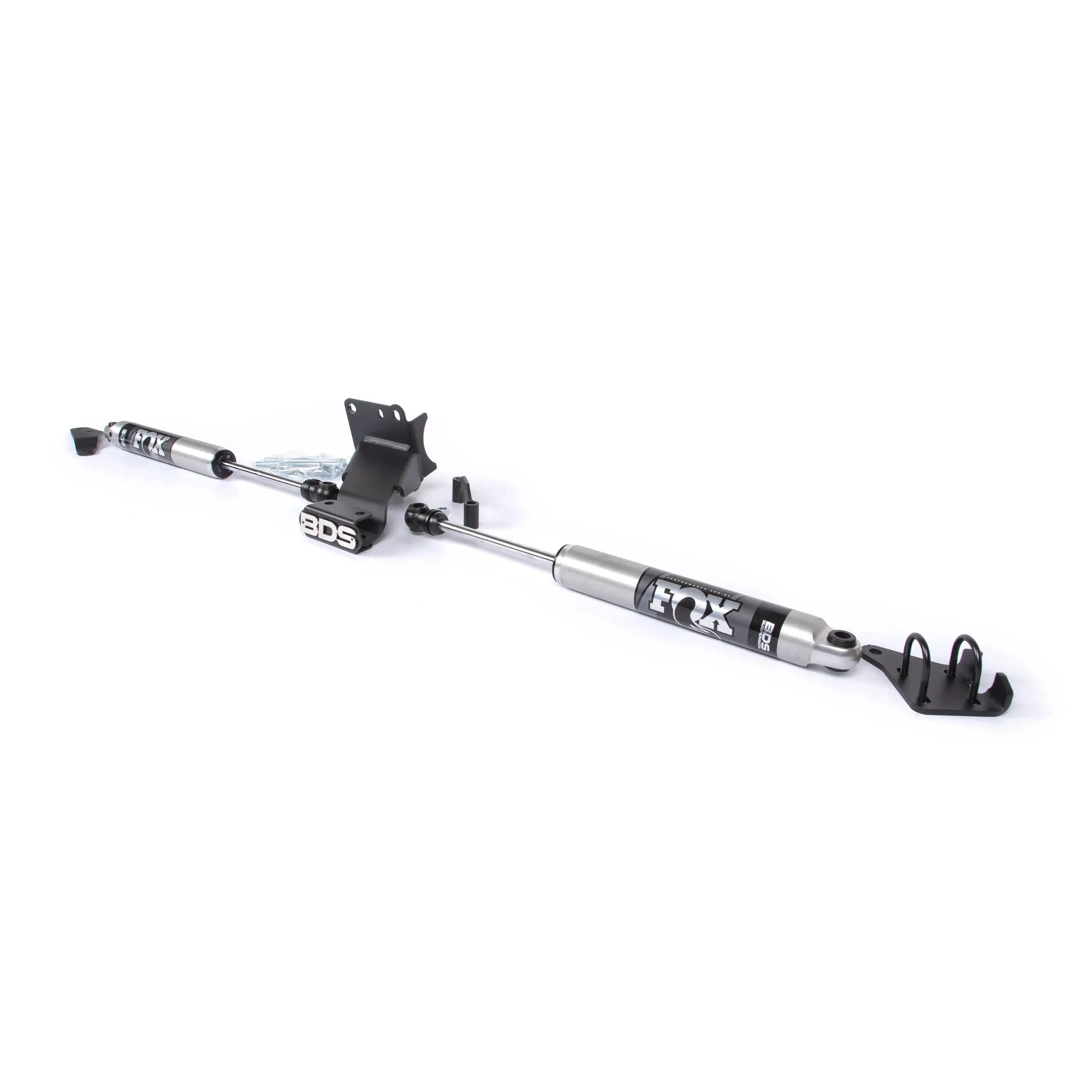 2019-2024 Cummins Fox 2.0 Dual Steering Stabilizer Kit (BDS2031DF)-Steering Stabilizer-BDS-Dirty Diesel Customs