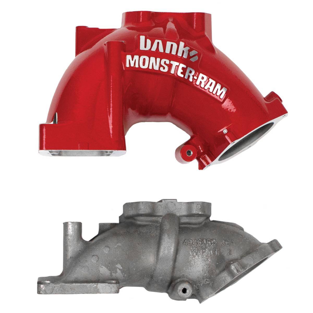 2019-2024 Cummins Monster Ram Intake & Grid Heater Upgrade (42799)-Intake Elbows-Banks Power-Dirty Diesel Customs