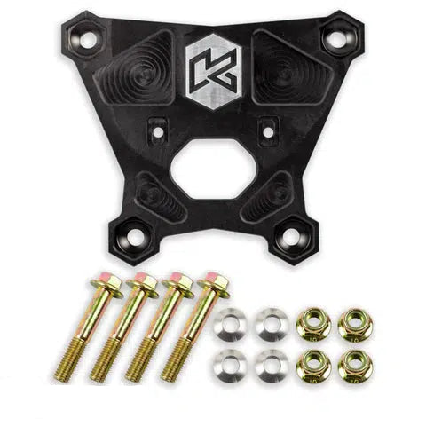 2020-2021 Polaris Death Grip Rear Radius Plate (KRZRRP1X)-UTV Steering Components-KRYPTONITE-KRZRRP3X-Dirty Diesel Customs