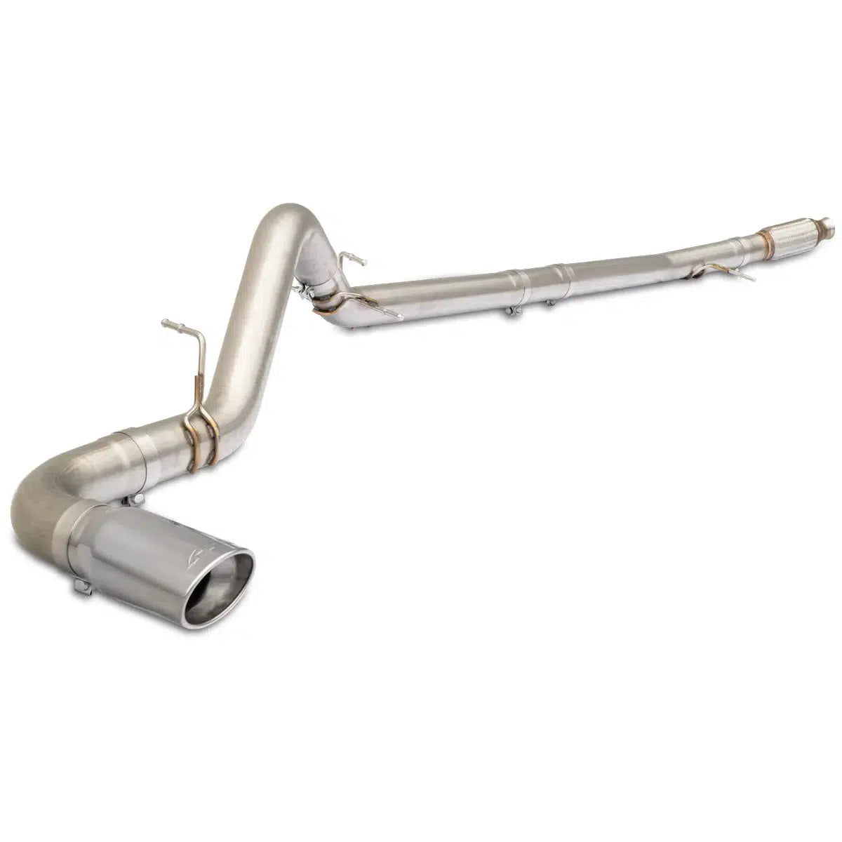 2020-2022 3.0L Duramax 4" Cat-Back Single Tip Exhaust System 304 SS (117053020)-Exhaust System Kit-PPE-Dirty Diesel Customs