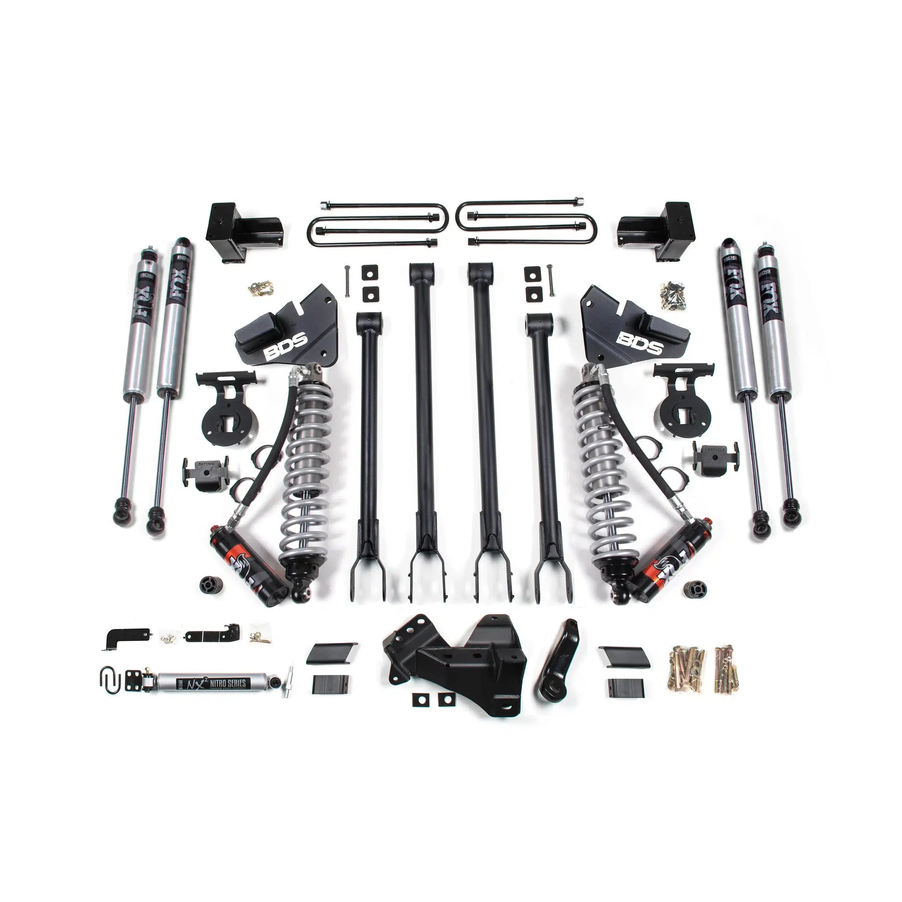 2020-2022 Powerstroke 4" 4-Link Coilover Conversion Lift Kit (BDS1565FPE)-Lift Kit-BDS-Dirty Diesel Customs