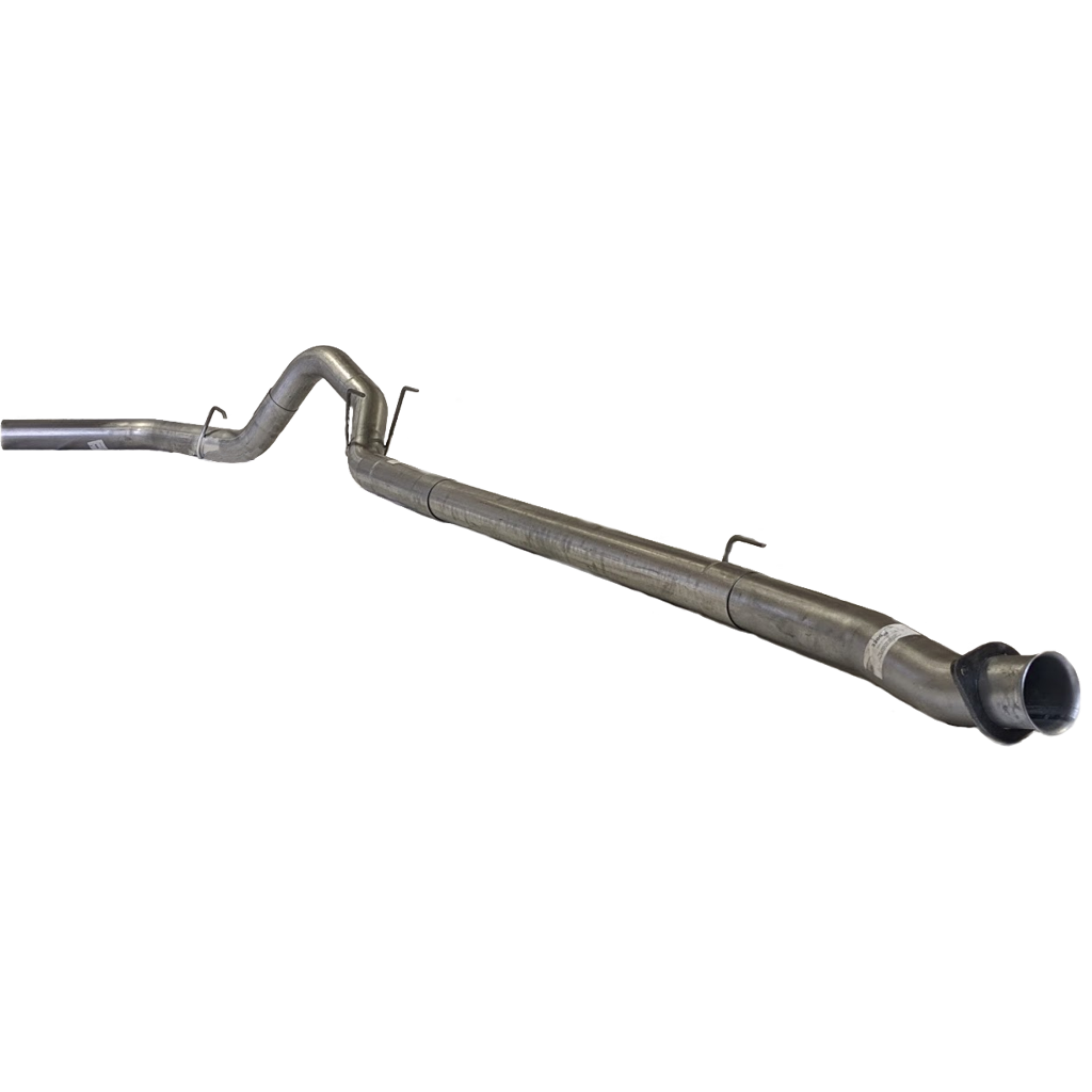 2020-2022 Powerstroke 4" Downpipe Back Exhaust No Muffler (FLO-20343NM)-Downpipe Back Exhaust System-Flo-Pro-Dirty Diesel Customs