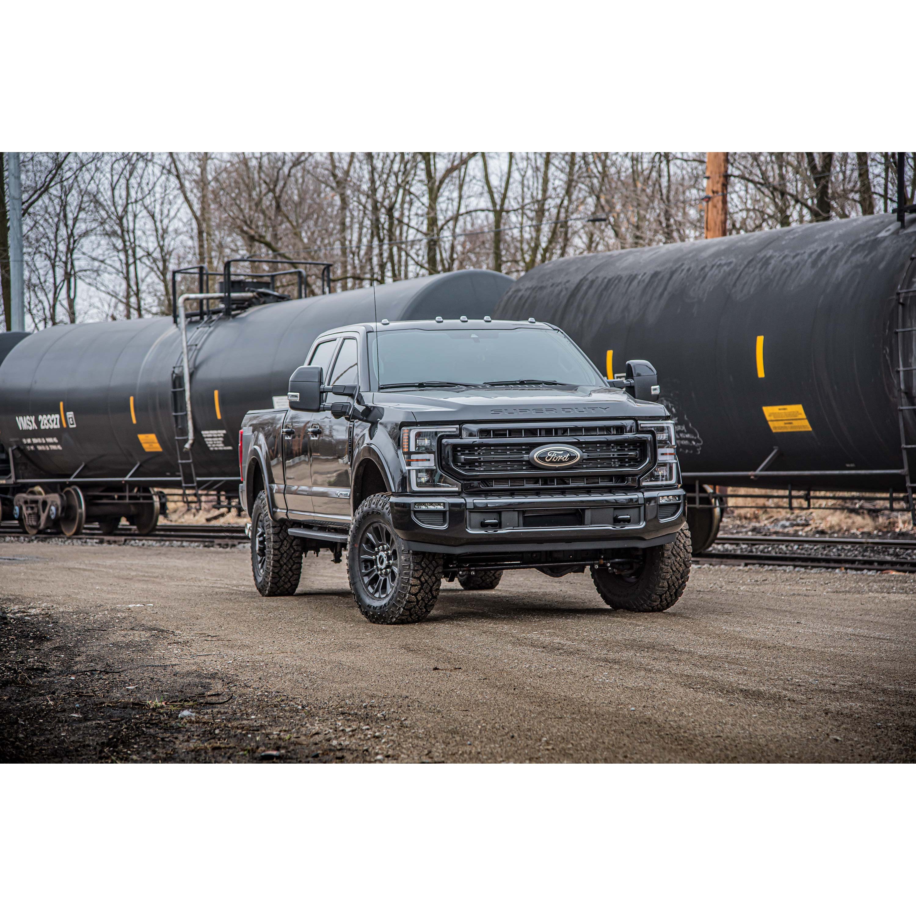 2020-2022 Powerstroke 5" 4-Link Lift Kit (BDS1972FPE)-Lift Kit-BDS-Dirty Diesel Customs