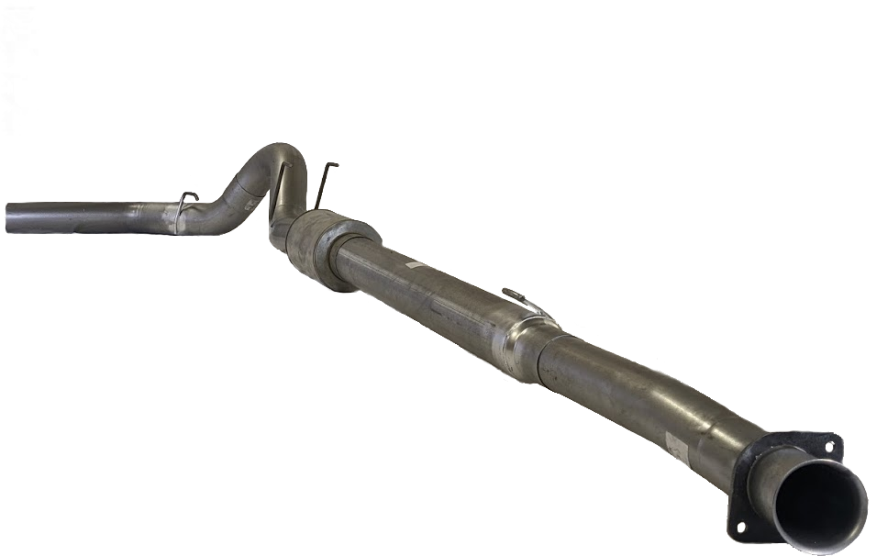 2020-2022 Powerstroke 5" Downpipe Back Exhaust w/ Muffler (FLO-20352)-Downpipe Back Exhaust System-Flo-Pro-Dirty Diesel Customs