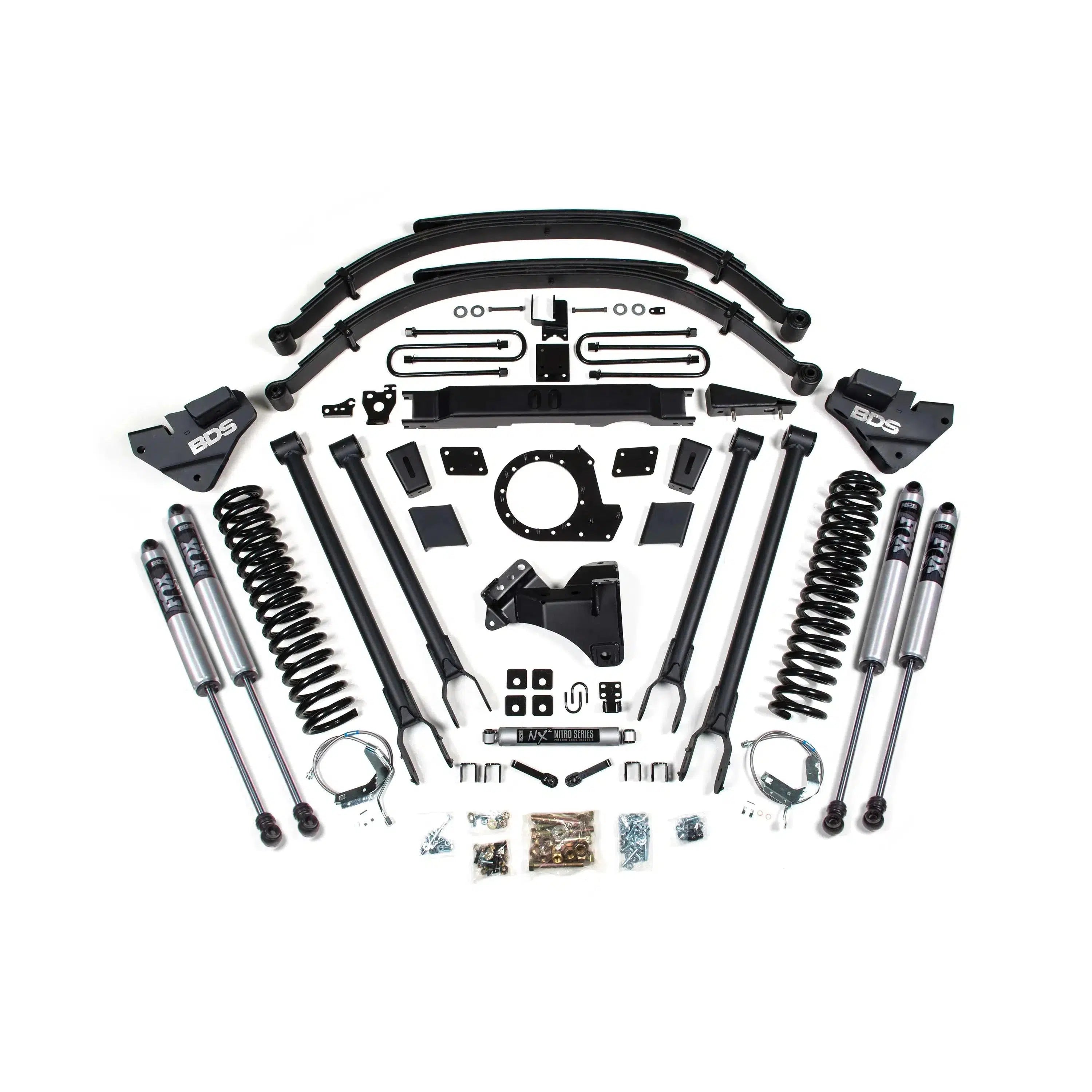 2020-2022 Powerstroke 9" 4-Link Lift Kit (BDS1959H)-Lift Kit-BDS-Dirty Diesel Customs