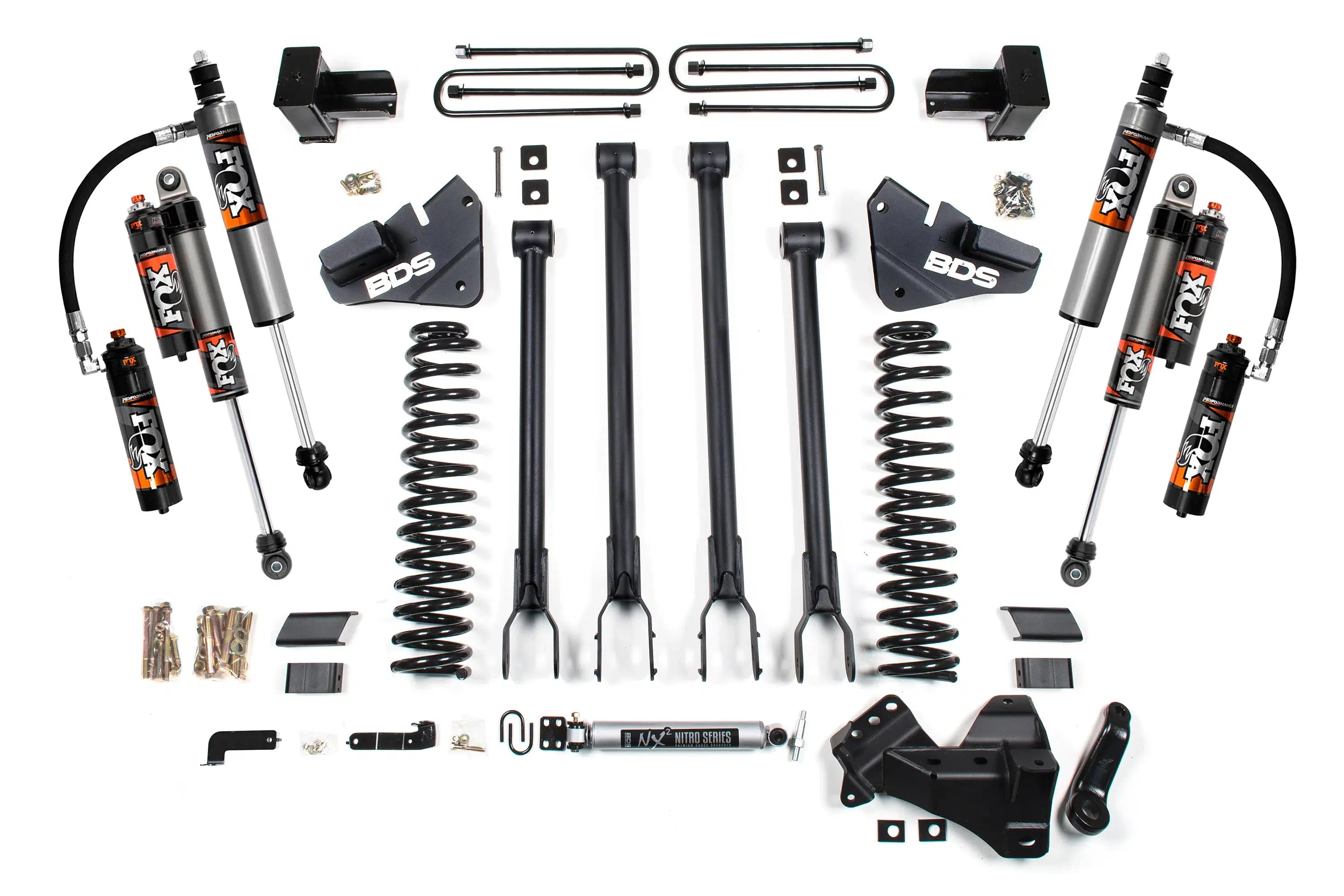 2020-2022 Powerstroke DRW 4" 4-Link Lift Kit (BDS1565H)-Lift Kit-BDS-Dirty Diesel Customs