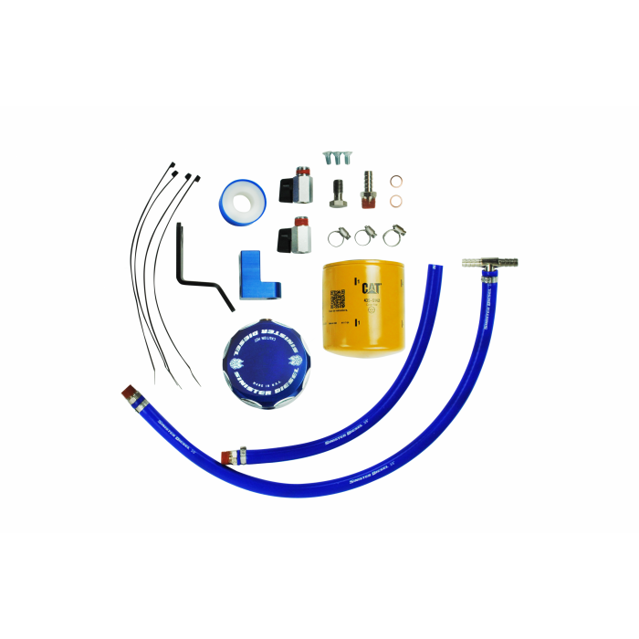 2020-2022 Powerstroke Engine Mounted Coolant Filtration System (SD-CF-6.7P-20)-Coolant Filtration System-Sinister-Dirty Diesel Customs