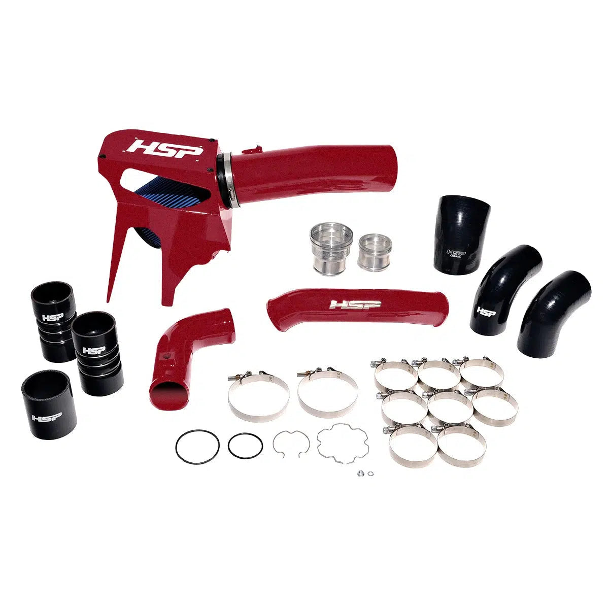 2020-2022 Powerstroke Intake & Intercooler Bundle Kit (HSP-P-493-3-HSP)-Intercooler Kit-HSP Diesel-HSP-P-493-3-HSP-CR-Dirty Diesel Customs