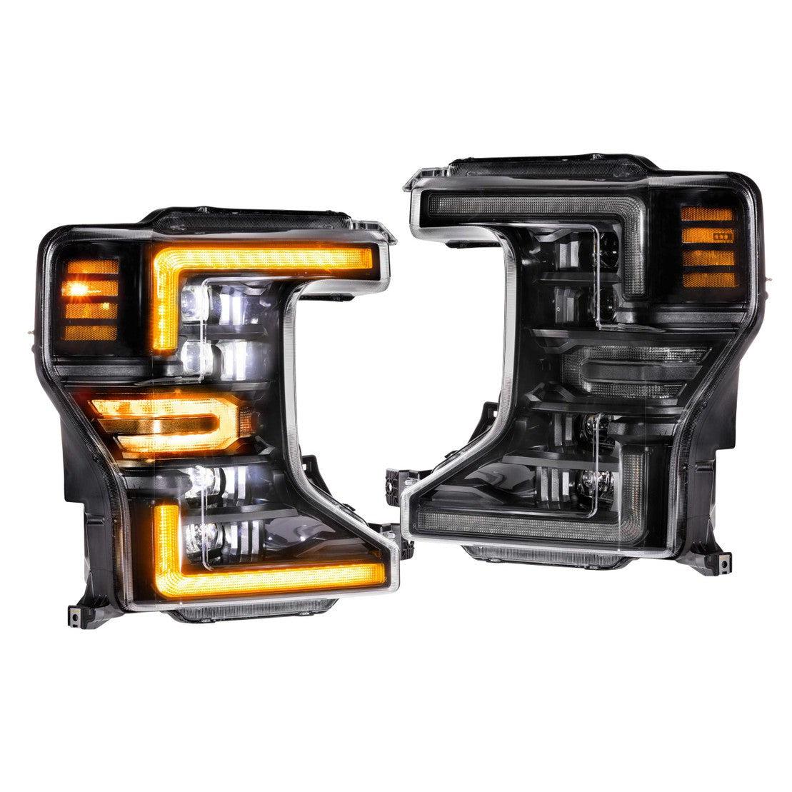 2020-2022 Powerstroke XB Hybrid LED Headlights (LF508)-Headlights-Morimoto-Dirty Diesel Customs