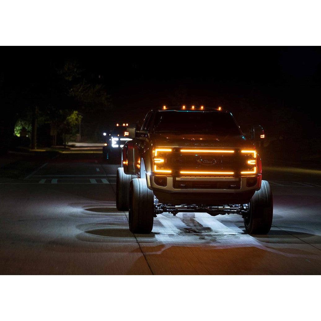 2020-2022 Powerstroke XBG LED DRL Grille (XBG10)-LED Grille-Morimoto-Dirty Diesel Customs