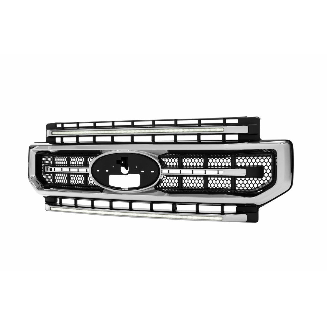 2020-2022 Powerstroke XBG LED DRL Grille (XBG10)-LED Grille-Morimoto-XBG12-Dirty Diesel Customs