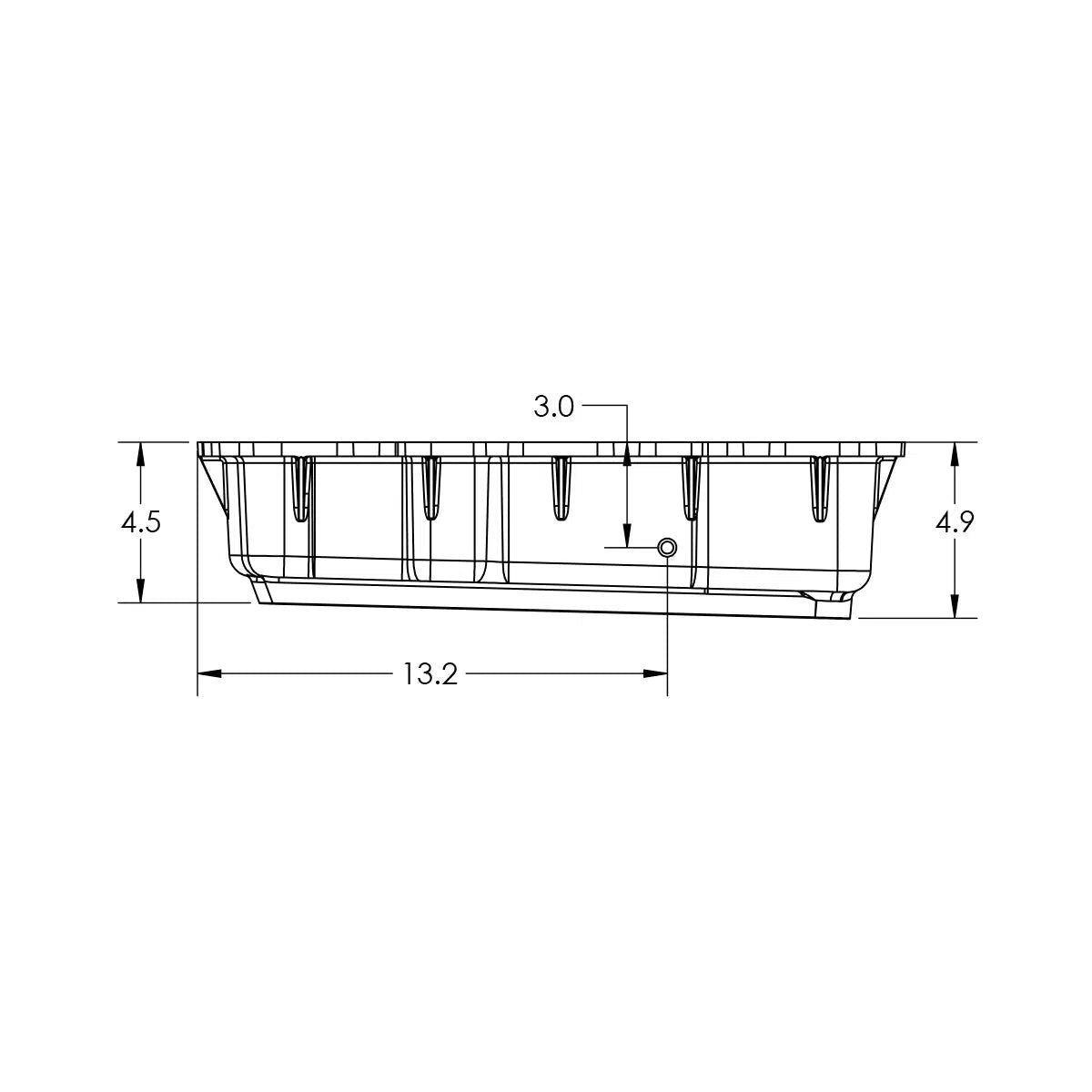 2020-2023 3.0L Duramax 10L80 Deep Transmission Pan (128051100)-Transmission Pan-PPE-Dirty Diesel Customs