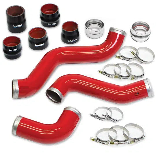 2020-2023 6.6L Duramax L5P Boost Tube Upgrade Kit (26005)-Turbocharger Boost Tubes-Banks Power-26005-Dirty Diesel Customs