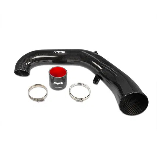 2020-2024 3.0L Duramax Zilla Carbon Fiber Intake Tube (1150203xx)-Intake Kit-PPE-Dirty Diesel Customs