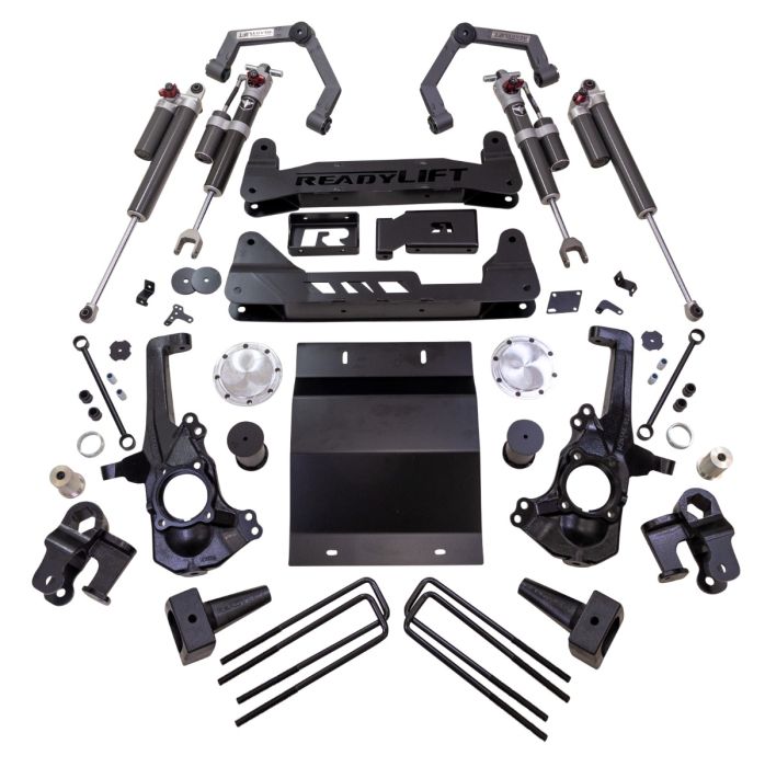 2020-2024 Duramax 8" MAX3.3 Suspension System W/ Falcon 3.3 Shocks & Fab UCA Arms (42-30840)-Suspension Components-ReadyLift-42-30840-Dirty Diesel Customs