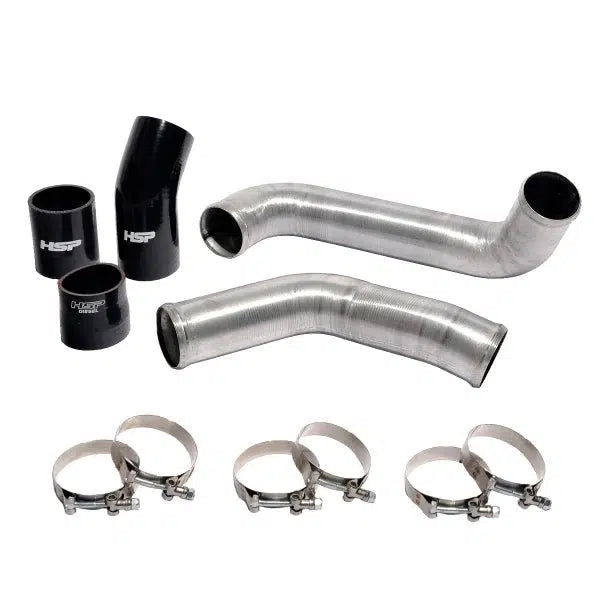 2020-2024 Duramax Hot Side Tube (HSP-D-600-2-HSP)-Turbocharger Boost Tubes-HSP Diesel-HSP-D-600-2-HSP-RAW-Dirty Diesel Customs