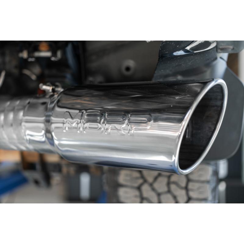 2020-2024 Duramax Pro Series 4" SS Filter Back Exhaust System - No Muffler (S6059304)-Filter Back Exhaust System-MBRP-Dirty Diesel Customs