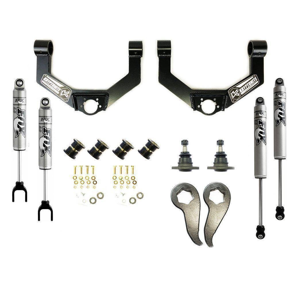 2020-2024 Duramax Stage 3 Leveling Kit w/ Fox Shocks (KR20STAGE3FOX)-Leveling Kit-KRYPTONITE-KR20STAGE3FOX-Dirty Diesel Customs