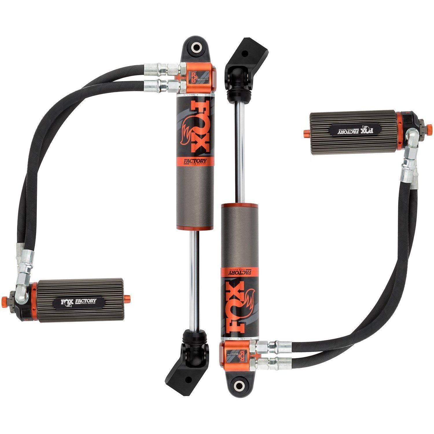 2020-2024 Jeep 3.5-4.5" Lift Front Adjustable Factory Race Series 3.0 Internal Bypass Reservoir Shock Pair (883-26-082)-Shocks-FOX-Dirty Diesel Customs