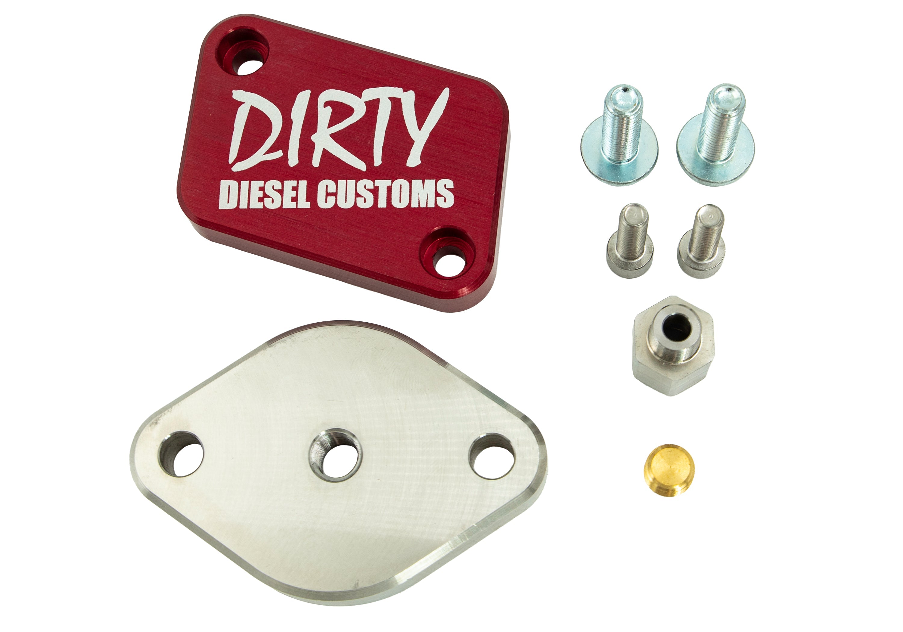 2020+ 6.7L Powerstroke EGR Block Off Kit (067-EGR-A016)-EGR Delete-Dirty Diesel Customs-Dirty Diesel Customs