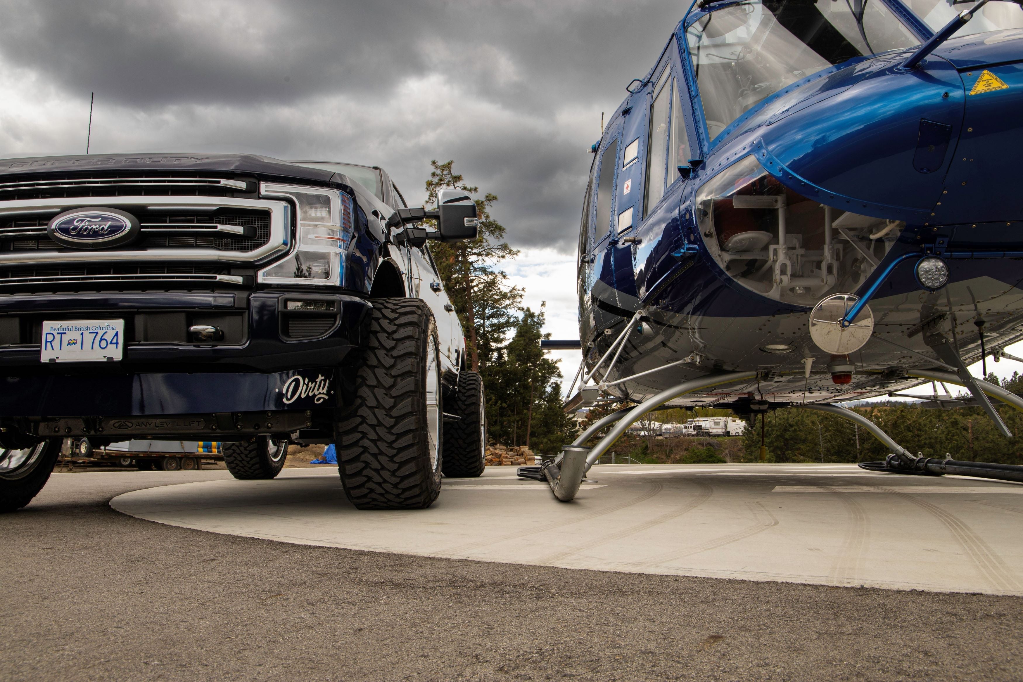 2020+ Powerstroke Dirty Front Valance (067-EXT-A021)-Front Valance-Dirty Diesel Customs-Dirty Diesel Customs