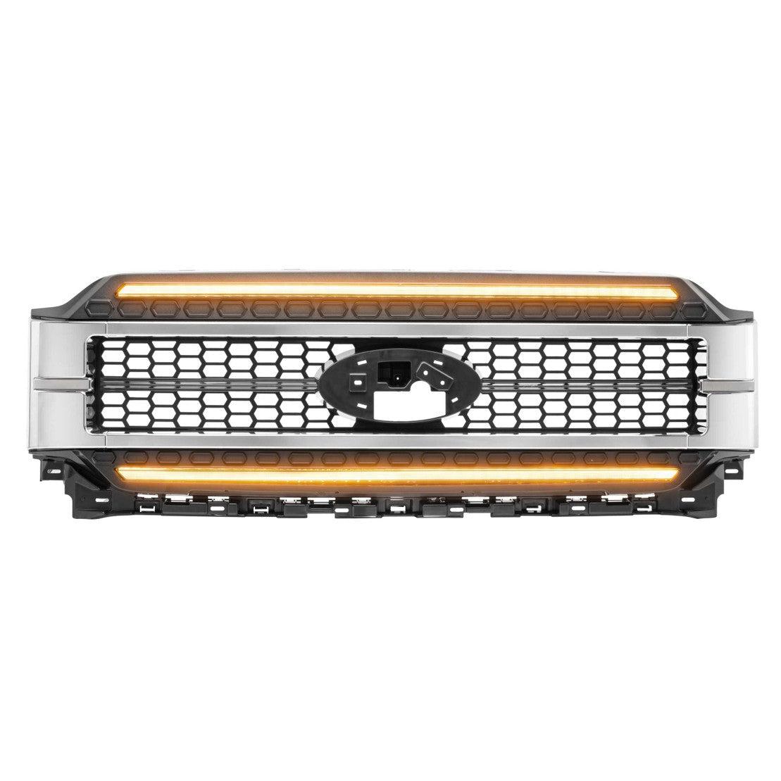 2021-2023 F-150 XBG LED DRL Grille (XBG21)-LED Grille-Morimoto-XBG24-Dirty Diesel Customs