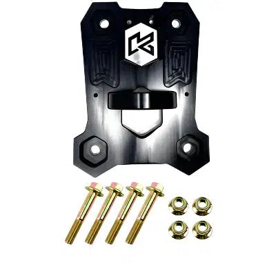 2022-2024 Polaris Death Grip Rear Radius Plate (KRZRPROX)-Radius Arm Plate-KRYPTONITE-Dirty Diesel Customs