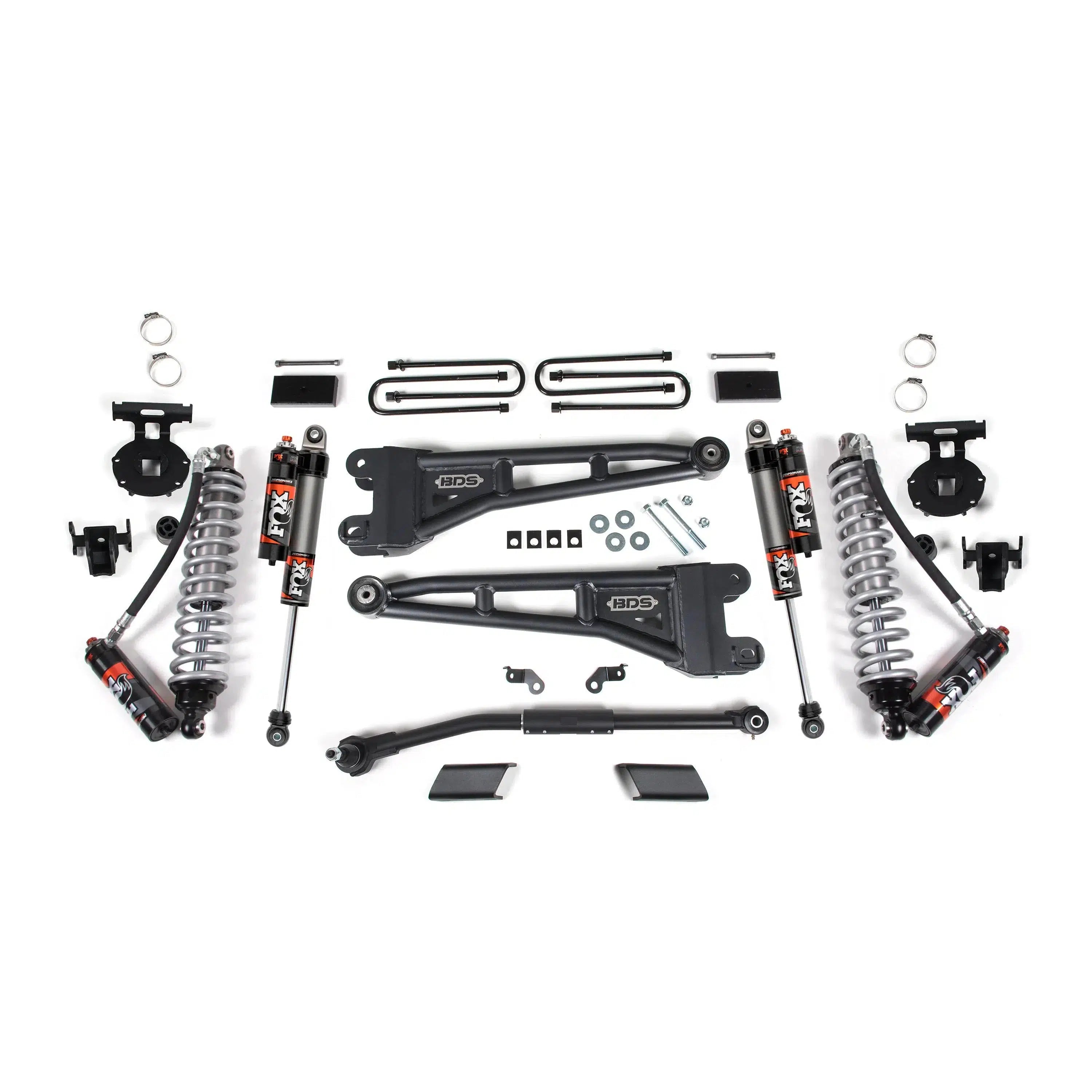 2023-2024 Powerstroke 3" Coilover Conversion Radius Arm Lift Kit (BDS2201FPE)-Lift Kit-BDS-Dirty Diesel Customs