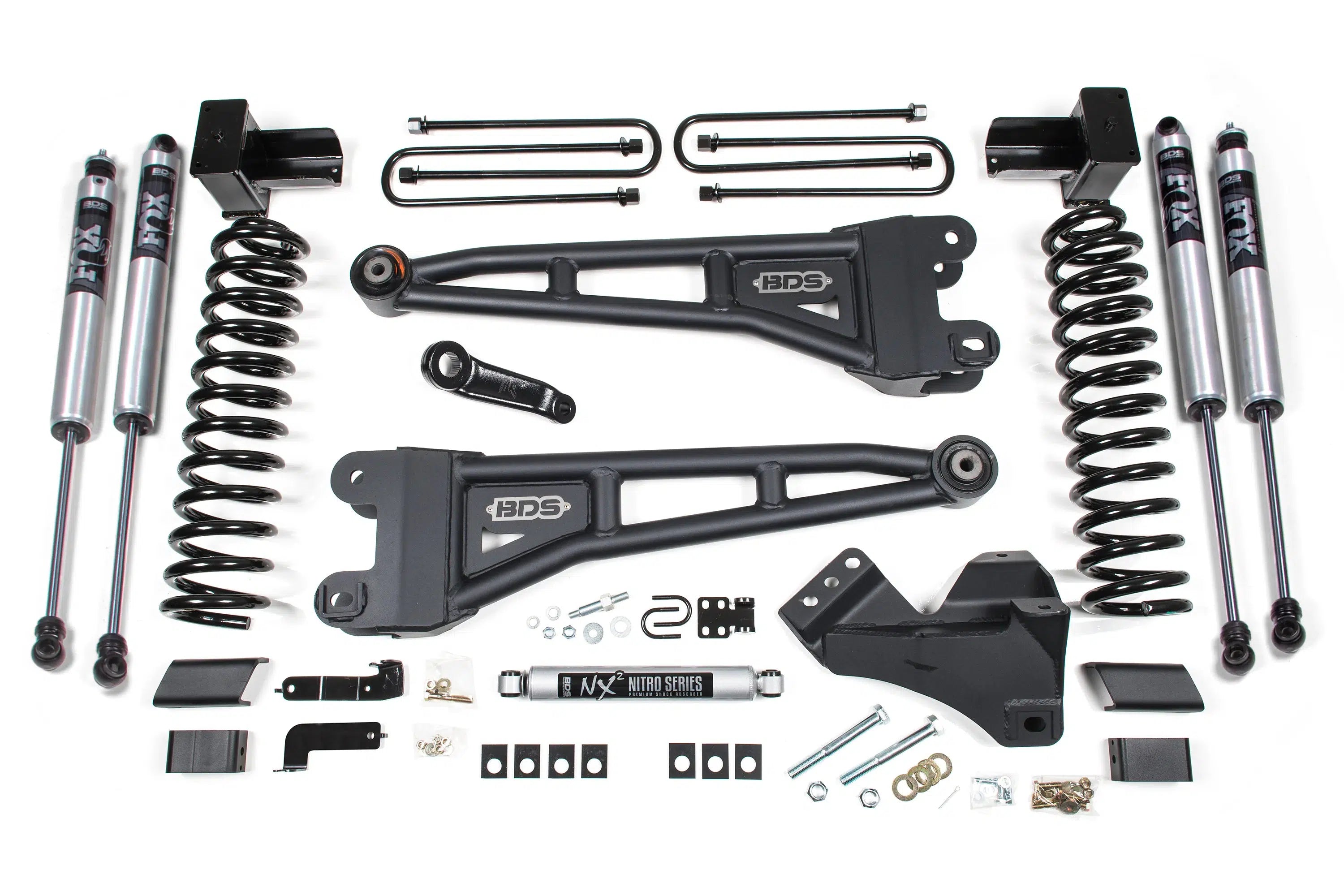 2023-2024 Powerstroke 5" Radius Arm Lift Kit (BDS2203H)-Lift Kit-BDS-BDS2203FS-Dirty Diesel Customs