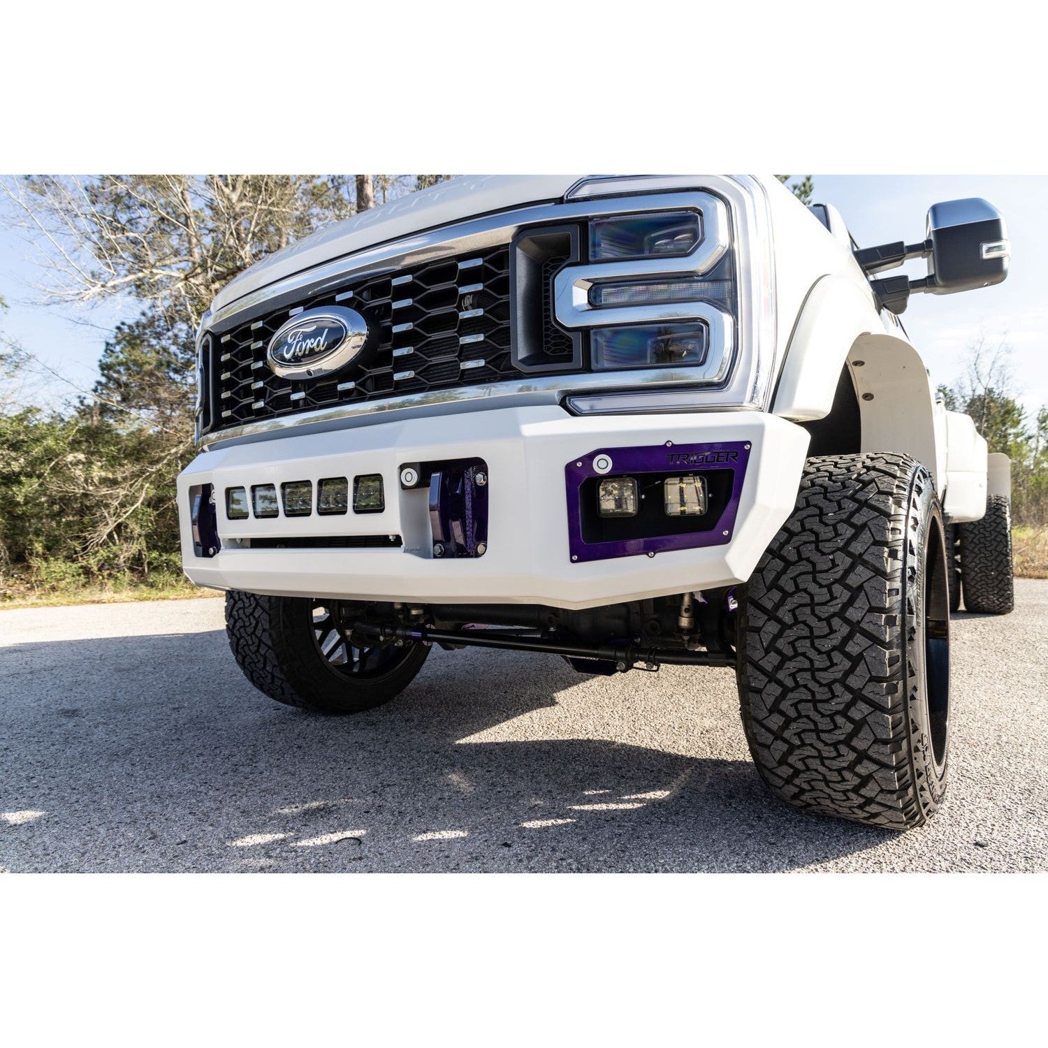 2023+ Powerstroke Front Bumper-Bumpers-Trigger Industries-Dirty Diesel Customs