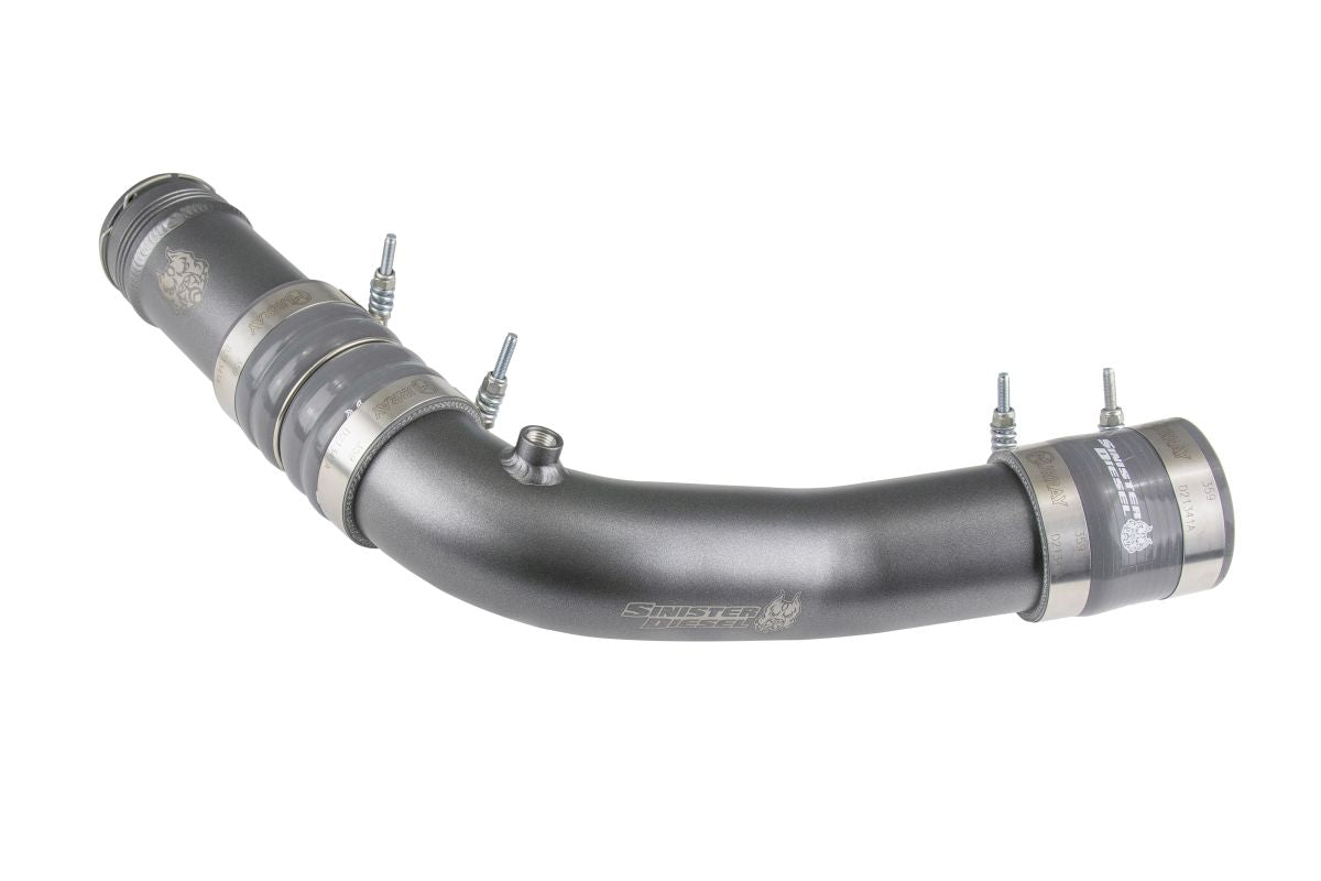 2023 Powerstroke Hot Side Charge Pipe-Intercooler Piping-Sinister-SDG-INTRPIPE-6.7L-HOT-23-Dirty Diesel Customs