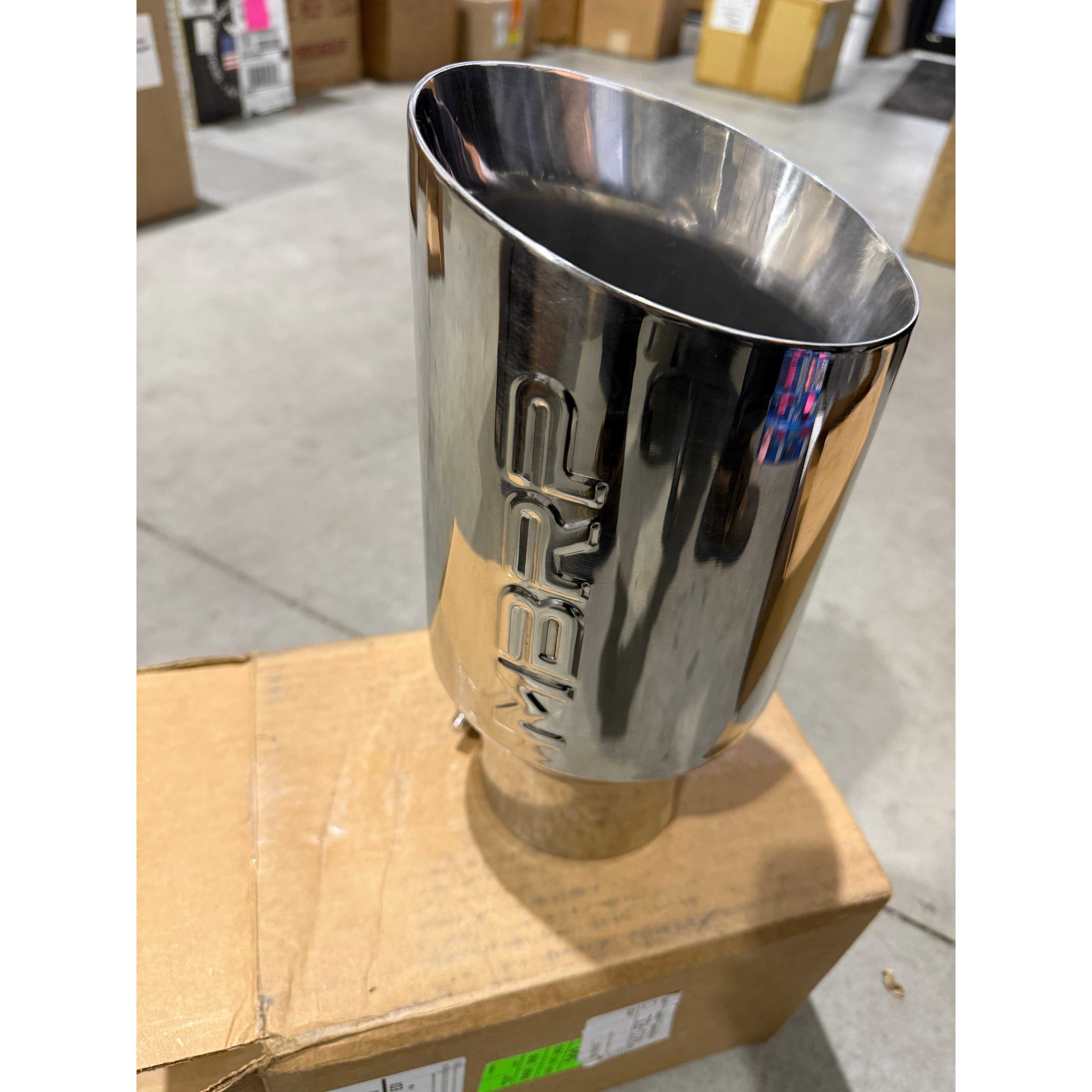 4" to 6" Dual Wall Angled Exhaust Tip (garage-sale-T5072)-Exhaust Tips-MBRP-Dirty Diesel Customs