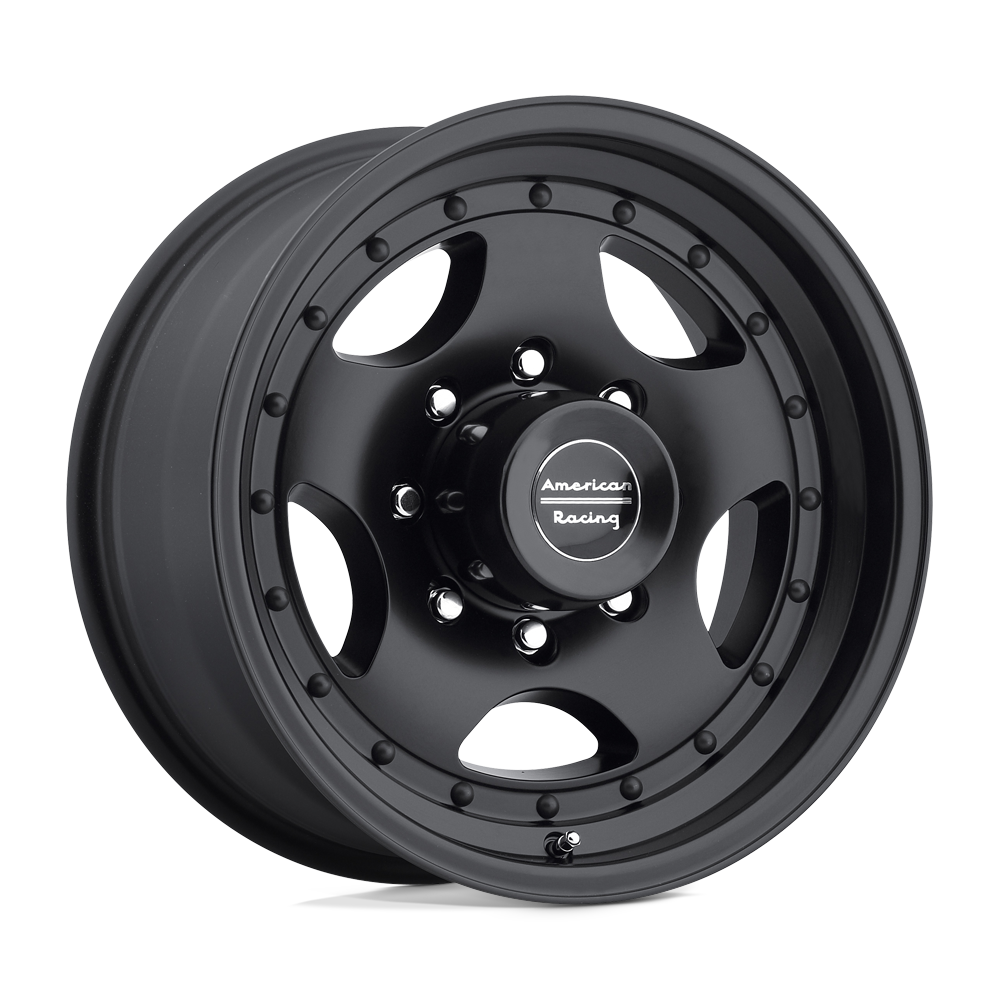 American Racing AR23 - Satin Black-Wheels-American Racing-AR234765B-Dirty Diesel Customs