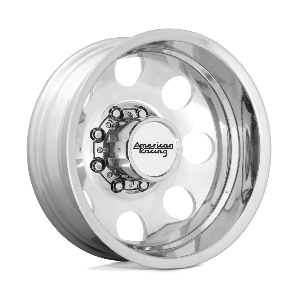 American Racing Rear AR204 BAJA DUALLY - Polished-Wheels-American Racing-AR204660801134N-Dirty Diesel Customs