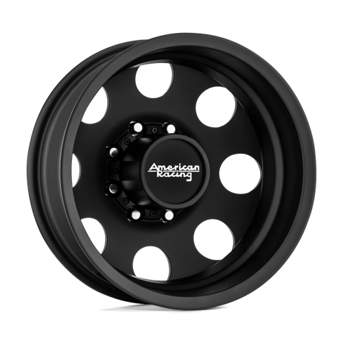 American Racing Rear AR204 BAJA DUALLY - Satin Black-Wheels-American Racing-Dirty Diesel Customs