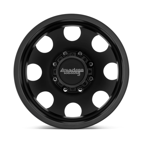 American Racing Rear AR204 BAJA DUALLY - Satin Black-Wheels-American Racing-Dirty Diesel Customs